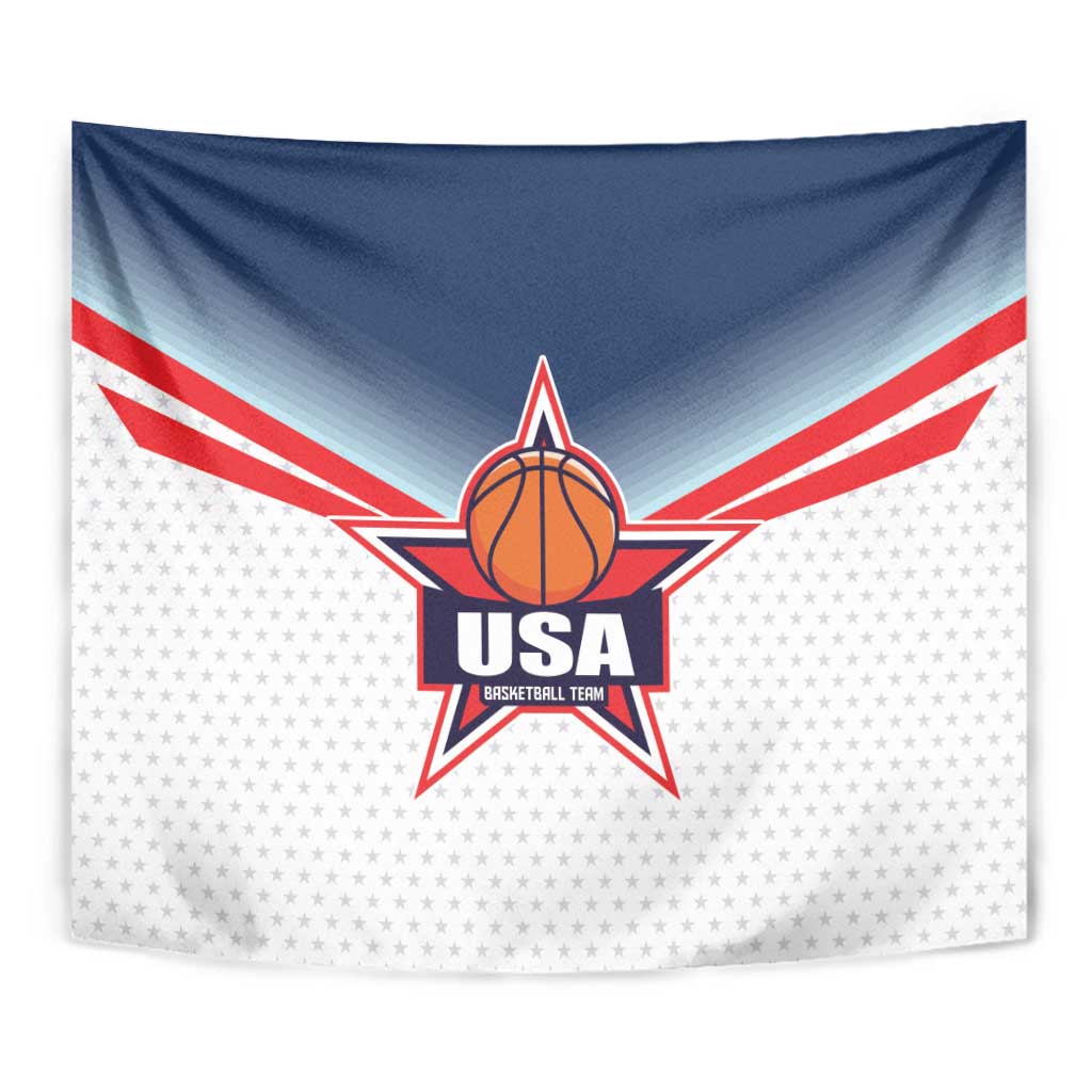 USA Basketball Team Tapestry Shine Like Stars