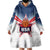 Custom USA Basketball Team Wearable Blanket Hoodie Shine Like Stars