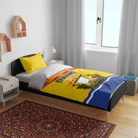 Canada New Brunswick Province Bedding Set Golden Lion Lymphad