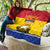 Canada New Brunswick Province Quilt Golden Lion Lymphad