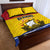 Canada New Brunswick Province Quilt Bed Set Golden Lion Lymphad