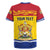 Personalized Canada New Brunswick Province Rugby Jersey Golden Lion Lymphad