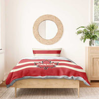 Canada Hockey Bedding Set Canada Team Go Champions