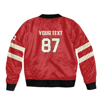 Custom Canada Hockey Bomber Jacket Canada Team Go Champions