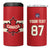 Custom Canada Hockey 4 in 1 Can Cooler Tumbler Canada Team Go Champions