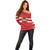 Custom Canada Hockey Off Shoulder Sweater Canada Team Go Champions