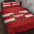 Canada Hockey Quilt Bed Set Canada Team Go Champions