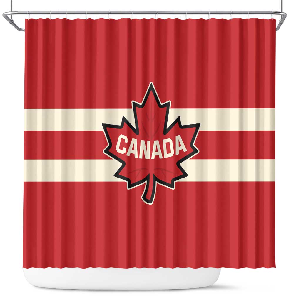 Canada Hockey Shower Curtain Canada Team Go Champions