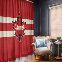 Canada Hockey Window Curtain Canada Team Go Champions