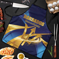 Barbados Gold Trident Apron Luxury Style