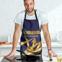 Barbados Gold Trident Apron Luxury Style