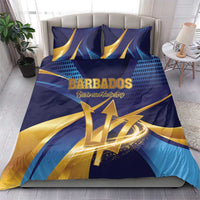 Barbados Gold Trident Bedding Set Luxury Style