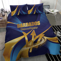 Barbados Gold Trident Bedding Set Luxury Style