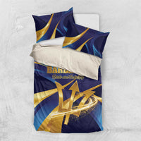 Barbados Gold Trident Bedding Set Luxury Style