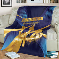 Barbados Gold Trident Blanket Luxury Style