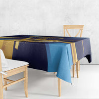 Barbados Gold Trident Tablecloth Luxury Style