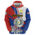 Personalized Paraguay Independence Day 2025 Hoodie Passiflora Paz y justicia