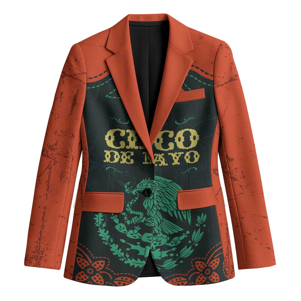 Personalized Cinco de Mayo Blazer Grunge Stylized