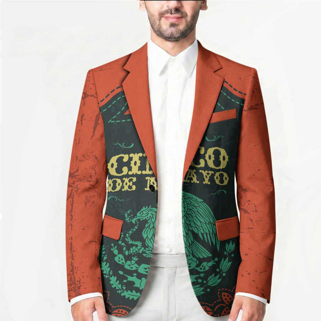 Personalized Cinco de Mayo Blazer Grunge Stylized
