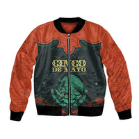 Personalized Cinco de Mayo Bomber Jacket Grunge Stylized