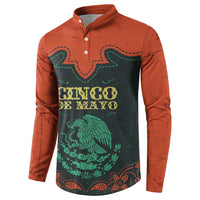 Personalized Cinco de Mayo Button Sweatshirt Grunge Stylized