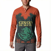 Personalized Cinco de Mayo Button Sweatshirt Grunge Stylized