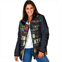 Personalized Cinco de Mayo Padded Jacket Vibrant Flowers