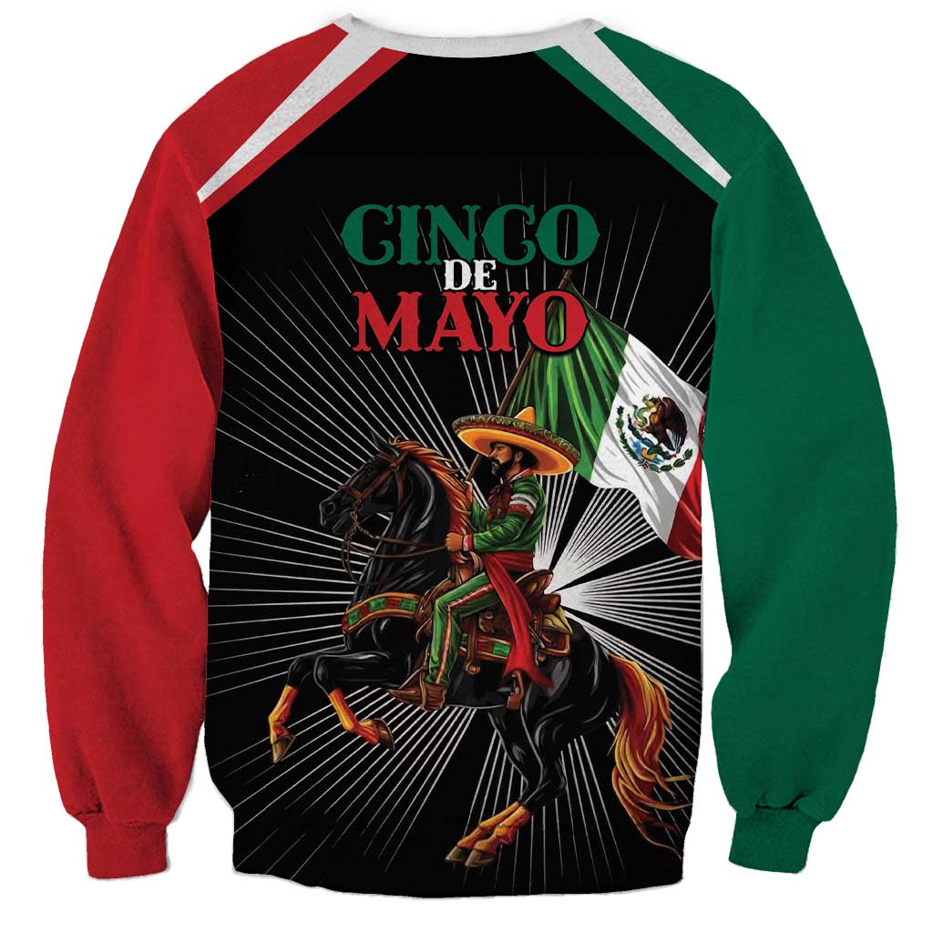 Mexico Battle of Puebla Sweatshirt Mexican Warrior