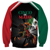 Mexico Battle of Puebla Sweatshirt Mexican Warrior