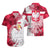 Poland Hawaiian Shirt Polska Coat Of Arms Flag Style - Wonder Print Shop