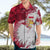 Custom Poland Hawaiian Shirt Polska Coat Of Arms Flag Style - Wonder Print Shop