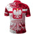 Custom Poland Polo Shirt Polska Coat Of Arms Flag Style - Wonder Print Shop