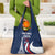 France 2024 Bonjour Grocery Bag Eiffel Tower Gallic Rooster