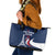 France 2024 Bonjour Leather Tote Bag Eiffel Tower Gallic Rooster