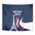 France 2024 Bonjour Tapestry Eiffel Tower Gallic Rooster