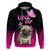 Personalised Pink Out Hoodie Pug Dog Breast Cancer Awareness - Wonder Print Shop