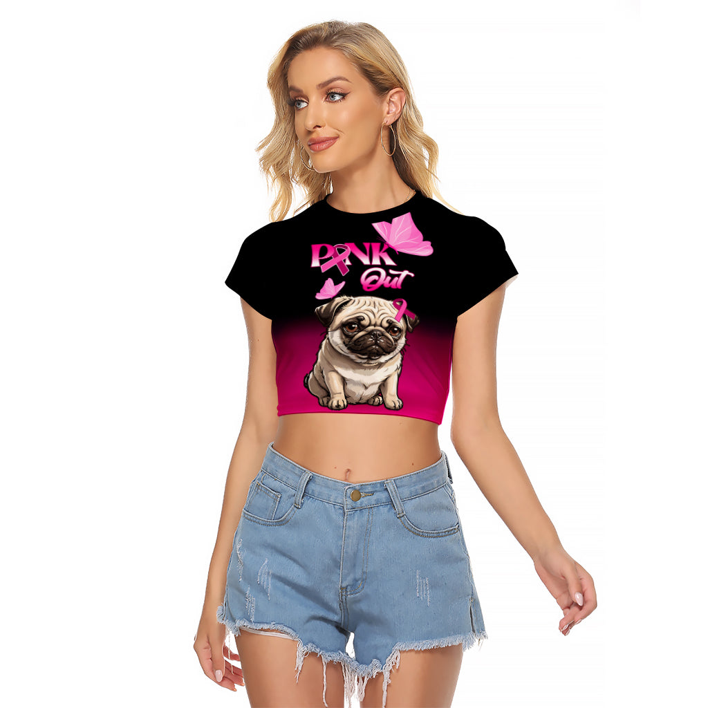 personalised-pink-out-raglan-cropped-t-shirt-pug-dog-breast-cancer-awareness