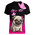 personalised-pink-out-women-v-neck-t-shirt-pug-dog-breast-cancer-awareness