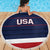 USA Hockey Team Beach Blanket Go Champions