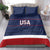 USA Hockey Team Bedding Set Go Champions