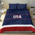 USA Hockey Team Bedding Set Go Champions