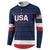 Custom USA Hockey Team Button Sweatshirt Go Champions