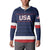 Custom USA Hockey Team Button Sweatshirt Go Champions