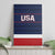 USA Hockey Team Canvas Wall Art Go Champions