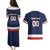 Custom USA Hockey Team Couples Matching Puletasi and Hawaiian Shirt Go Champions