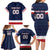 Custom USA Hockey Team Family Matching Long Sleeve Bodycon Dress and Hawaiian Shirt Go Champions