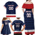 Custom USA Hockey Team Family Matching Off Shoulder Maxi Dress and Hawaiian Shirt Go Champions