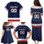 Custom USA Hockey Team Family Matching Puletasi and Hawaiian Shirt Go Champions