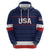 Custom USA Hockey Team Hoodie Go Champions