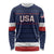 Custom USA Hockey Team Long Sleeve Shirt Go Champions